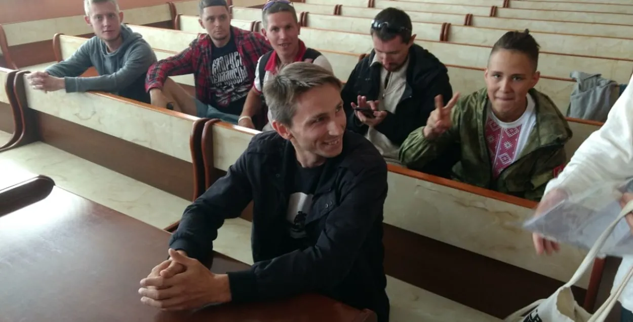 Денис Урбанович на суде / "Новое время"