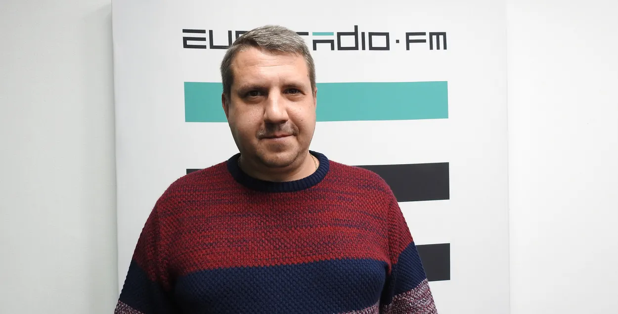 Пётр Кузнецов в студии Еврорадио