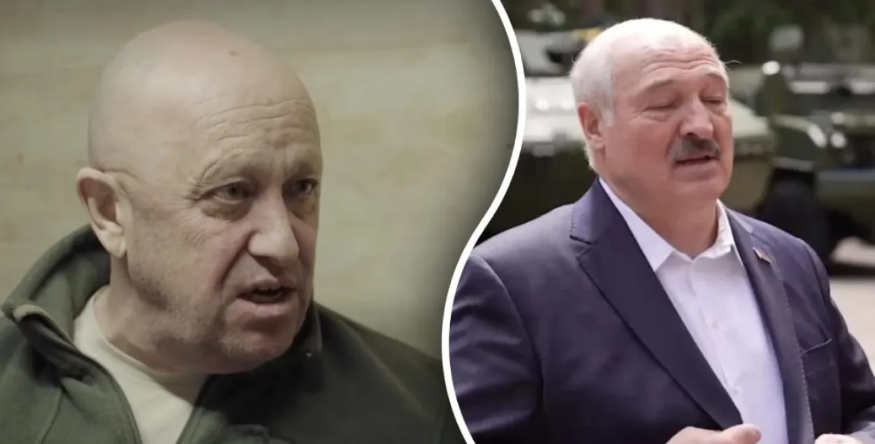 Yevgeny Prigozhin and Aliaksandr Lukashenka / glavred.info
