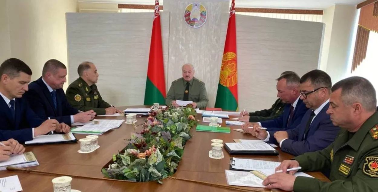 Сустрэча па пытаннях тэрытарыяльнай абароны ў Шклоўскім райвыканкаме / @pul_1​