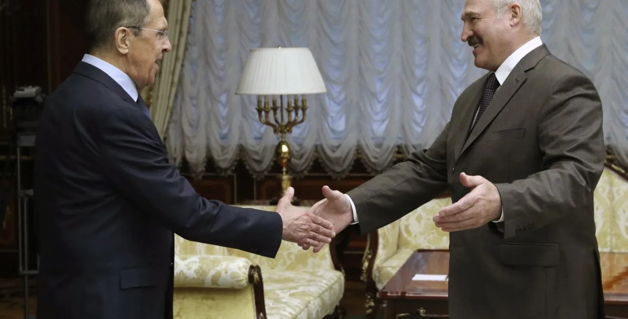 Сергей Лавров и Александр Лукашенко / архивное фото&nbsp;mid.ru
