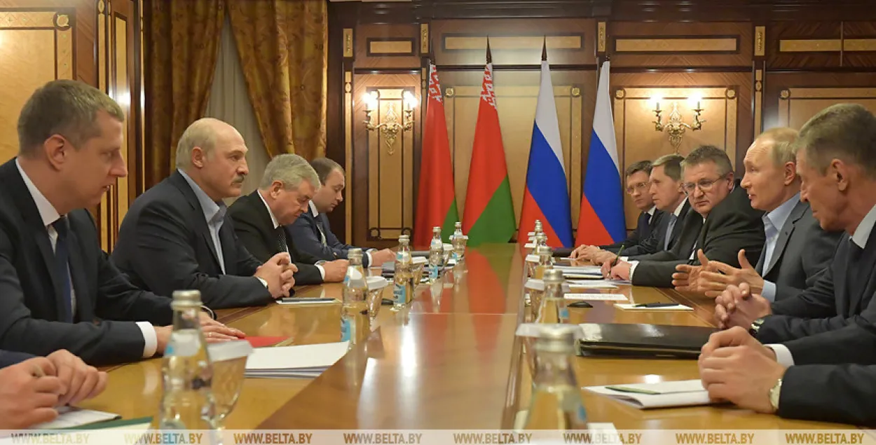 Аляксандр Лукашэнка і Уладзімір Пуцін / З архіву БЕЛТА​