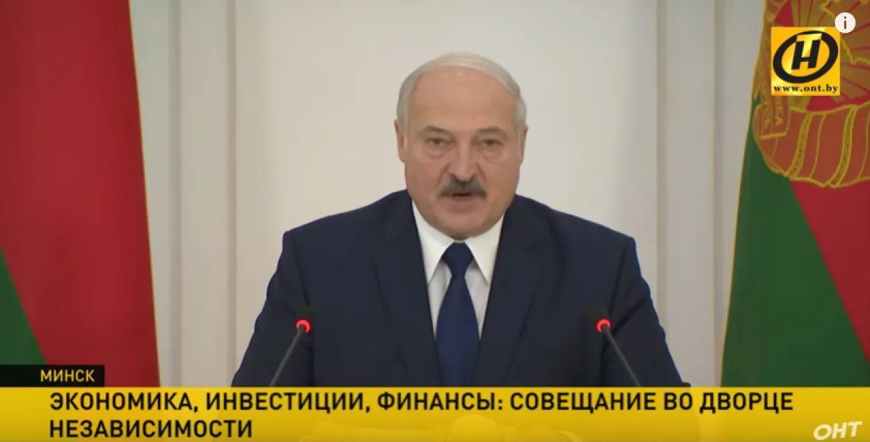 Александр Лукашенко / Кадр из видео​
