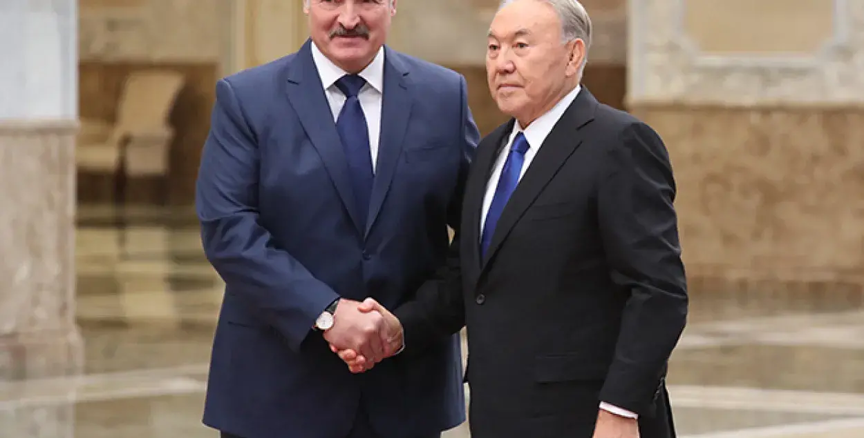 Лукашенко и Назарбаев. Фото: president.gov.by​