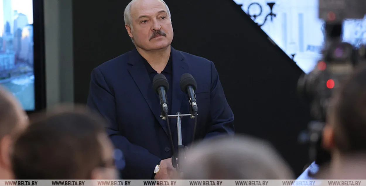 Александр Лукашенко на "Горизонте" / БЕЛТА​