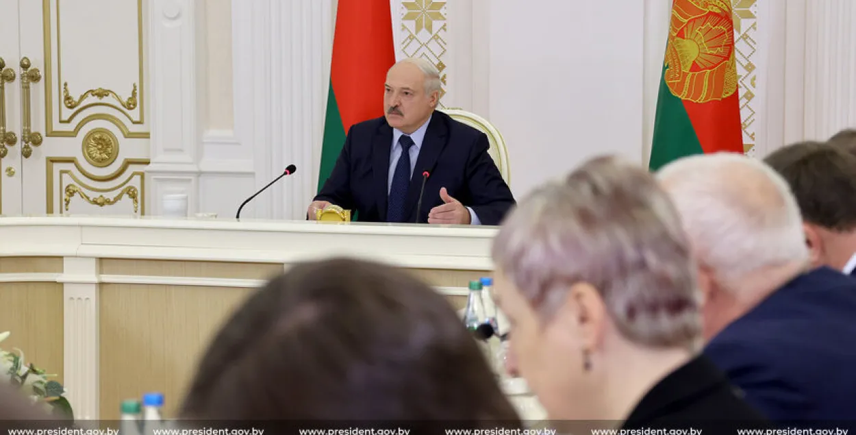Нарада ў Лукашэнкі / president.gov.by
