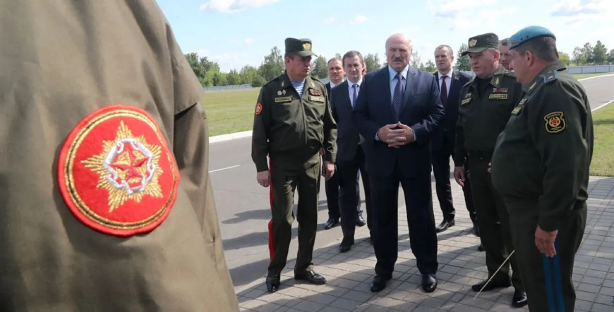 Александр Лукашенко в Марьиной Горке / БЕЛТА​