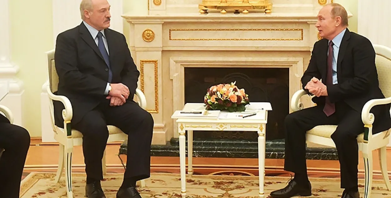Перамовы Пуціна і Лукашэнкі ў Крамлі зацягнуліся на чатыры гадзіны