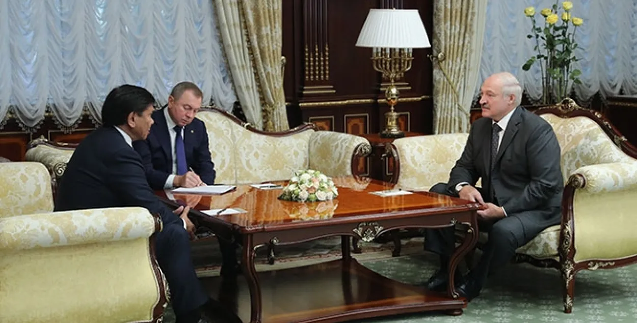 Во время встречи с послом Казахстана​ / president.gov.by
