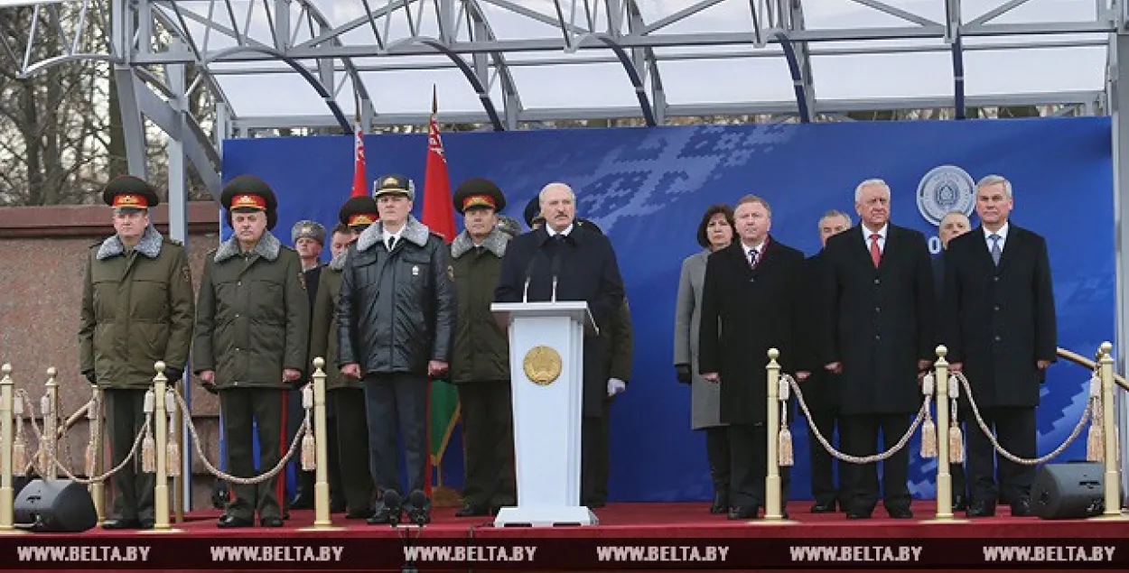 У Мінску ўрачыста святкуюць 100-годдзе беларускай міліцыі