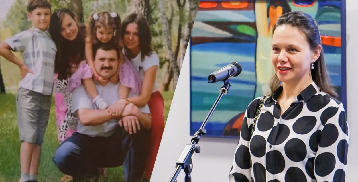 Liliya Lukashenko not only has a big family but also a job she loves.​
