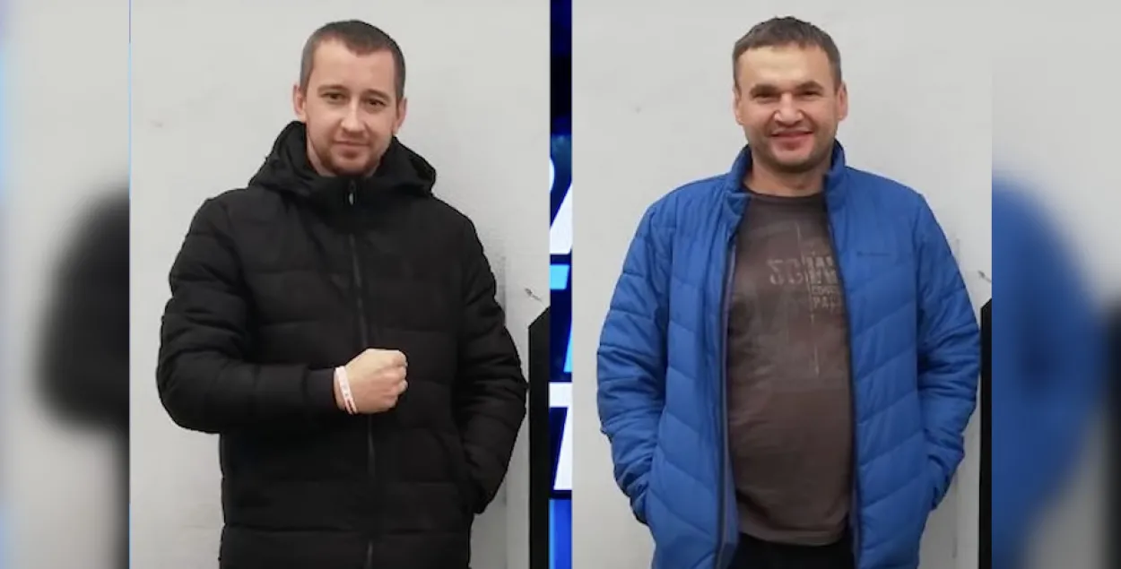 Сергей Плешкун и Юрий Сельвич / кадр из видео "Беларусь 1"
