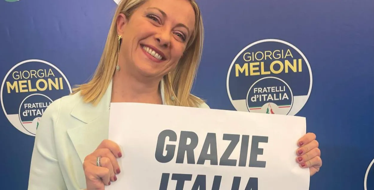 Джорджа Мелоні /&nbsp;facebook.com/giorgiameloni.paginaufficiale
