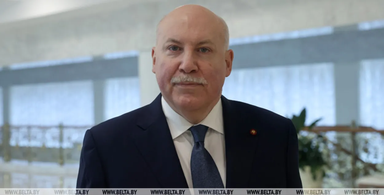 Пуцін вызваліў Мезенцава ад пасады пасла Расіі ў Беларусі