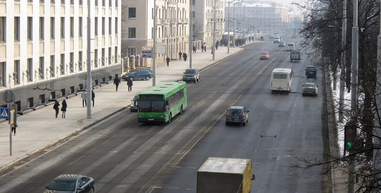 Вуліца Бабруйская ў Мінску
