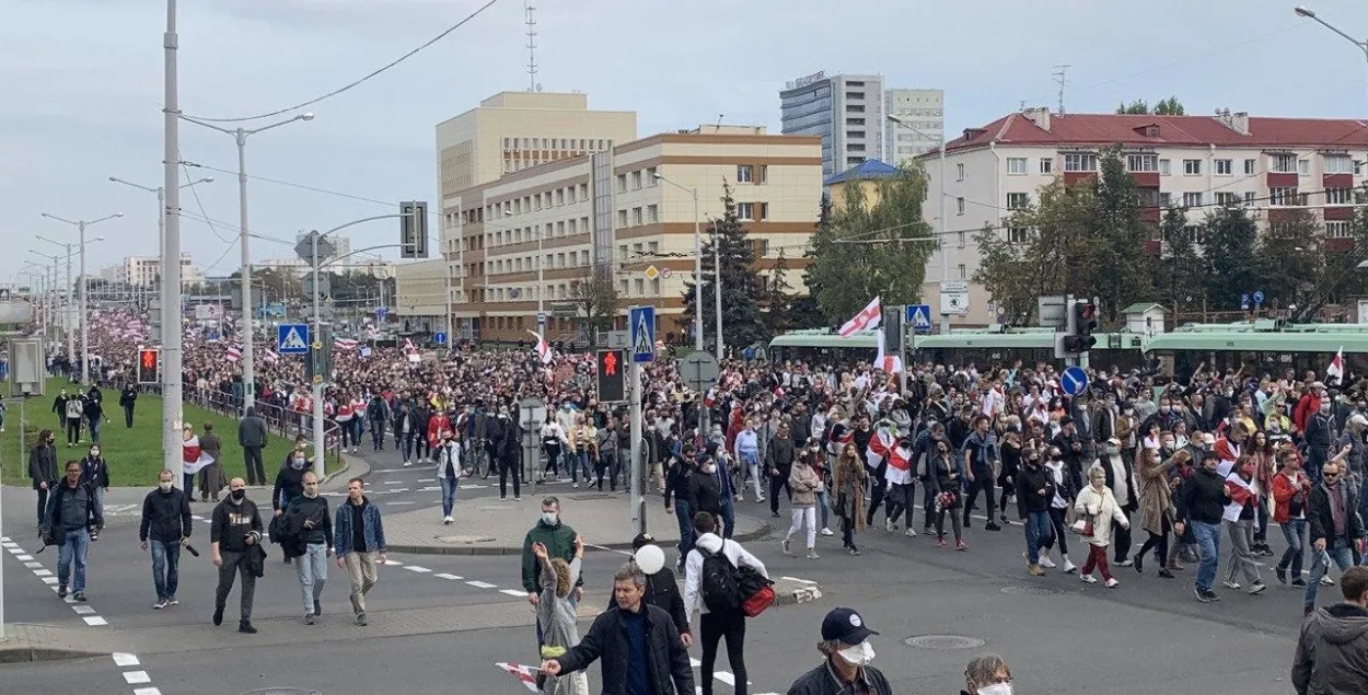 МУС: на акцыях 4 кастрычніка затрымлівалі 317 чалавек
