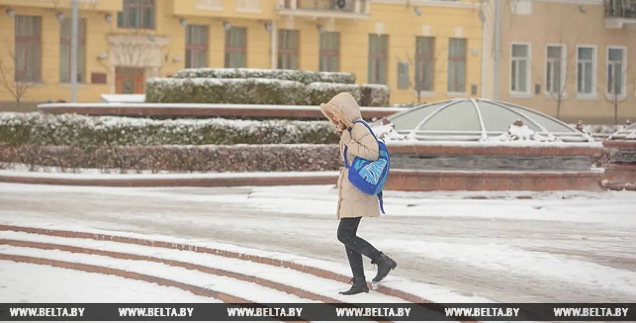 2 снежня ў Беларусі прагназуецца галалёдзіца