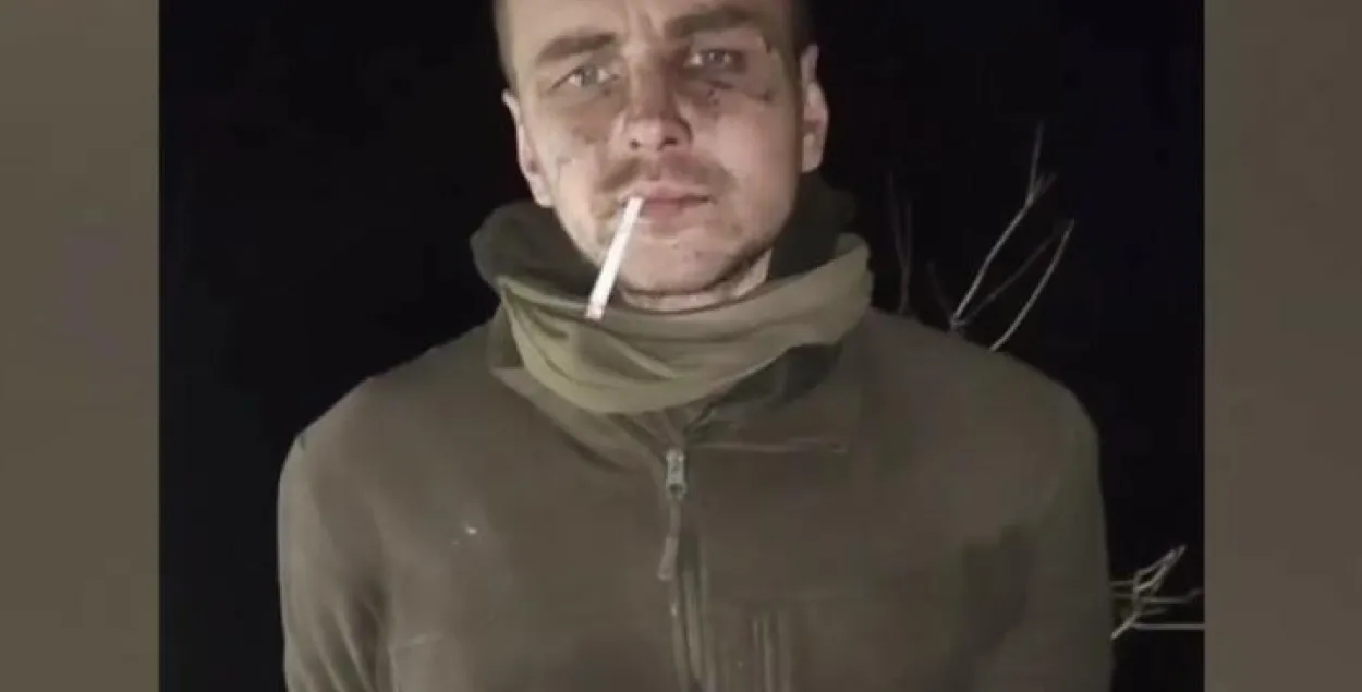 Палонны з ПВК "Вагнер" / кадр з відэа
