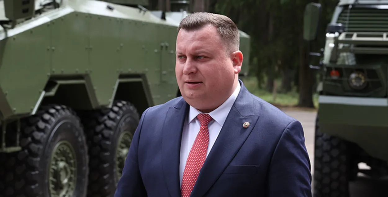 Cтаршыня Дзяржаўнага ваенна-прамысловага камітэта Дзмітрый Пантус / БЕЛТА
