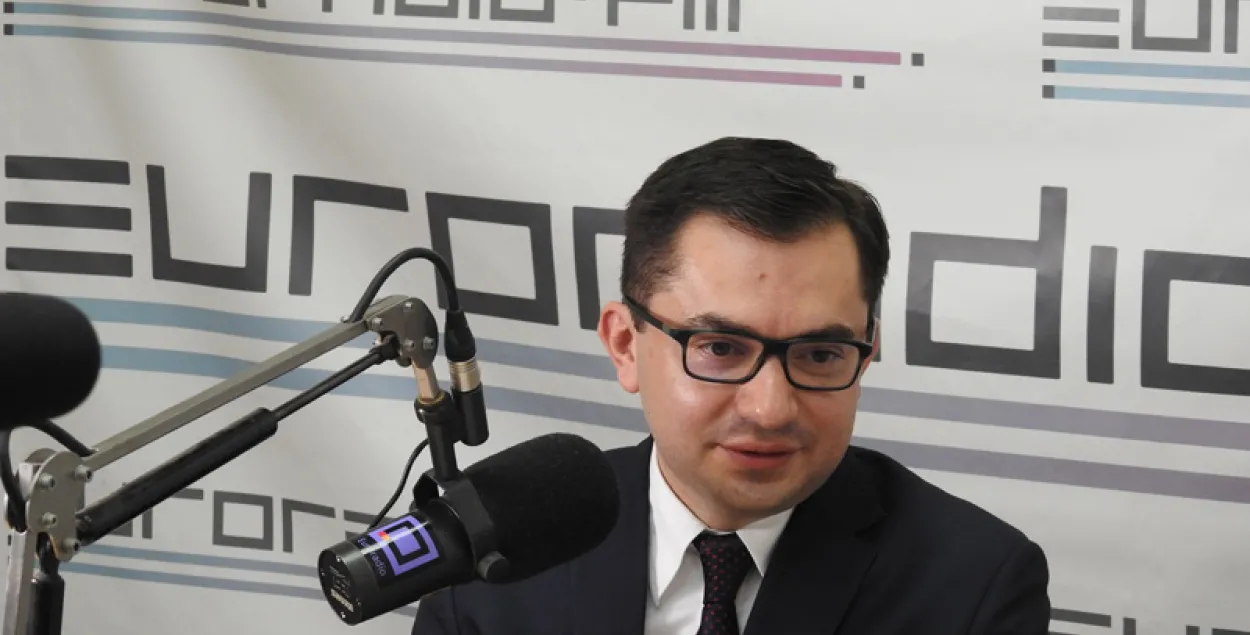 Poland's Ambassador in Minsk Konrad Pawlik. Image by Euroradio