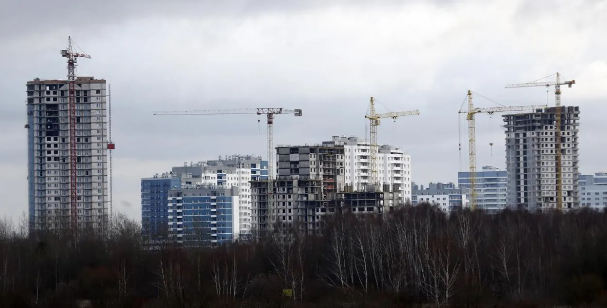 Мінскія будоўлі / Reuters