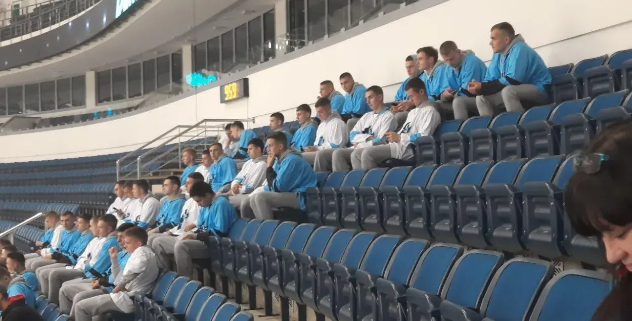 МНСаўская падтрымка 5 верасня на матчы "Дынама-Мінск" супраць "Барыса" / Еўрарадыё