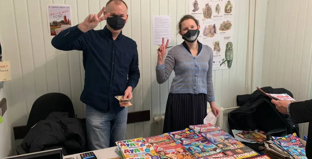 Редактор журналов "Наша гісторыя", "Асцярожна: дзеці!" і "Дуду" Андрей Дынько / Еврорадио