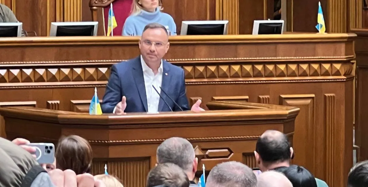Дуда: После преступлений в Украине больше никаких дел с Россией быть не может