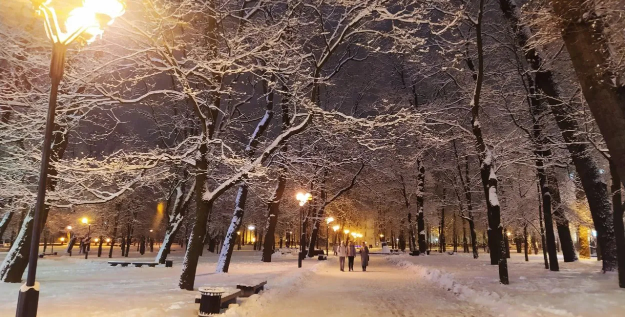 Зимний Минск / Еврорадио
