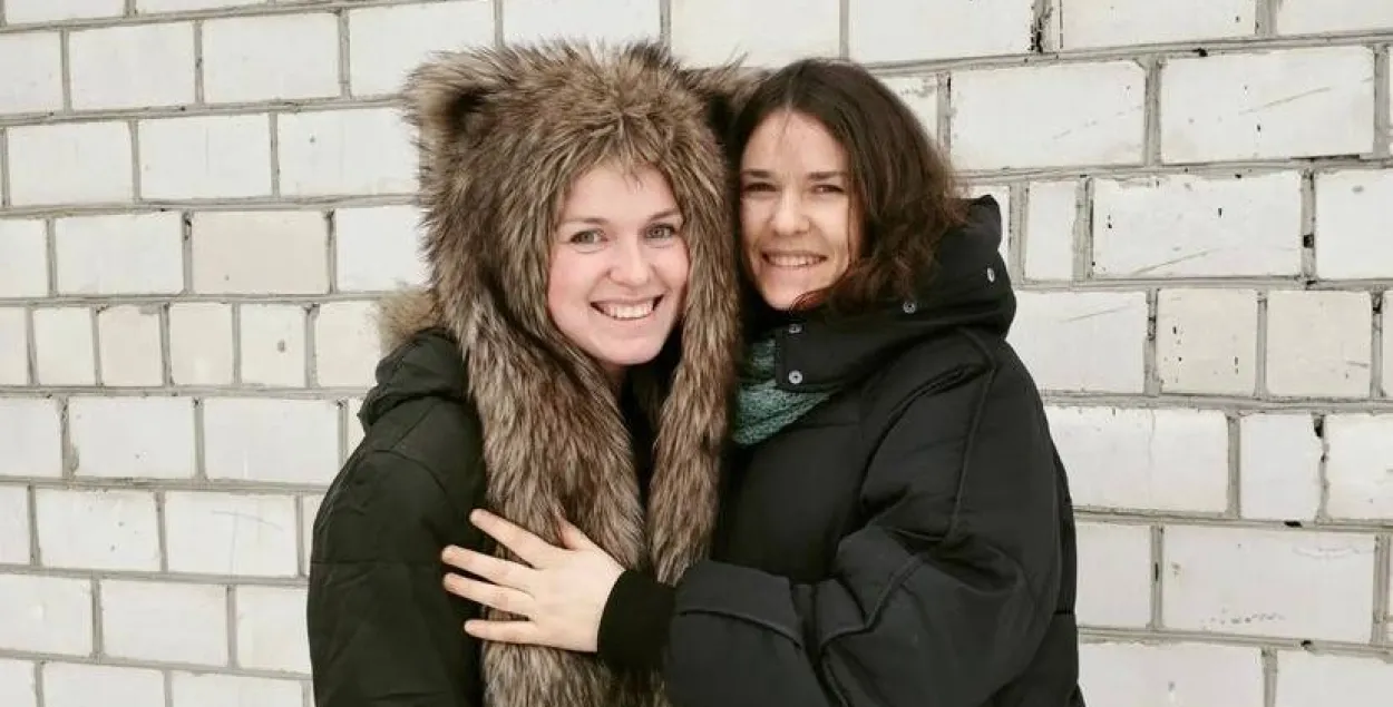 Вікторыя Міронцава з сястрой пасля вызвалення / Instagram-акаўнт Анастасіі Міронцавай
