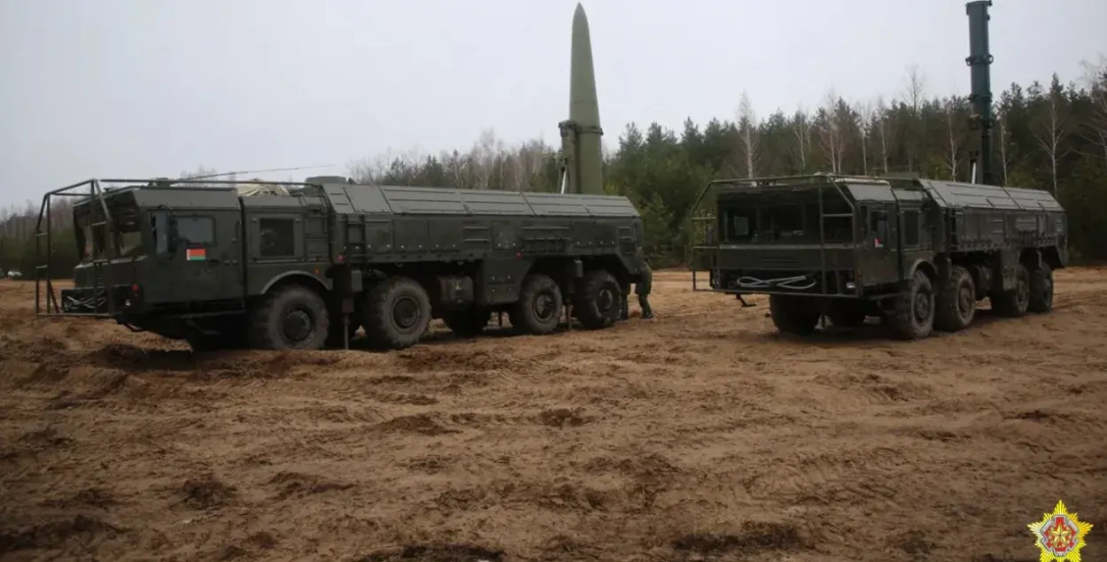 Комплекс “Искандер-М”, который может быть носителем ядерного оружия / Министерство обороны РБ