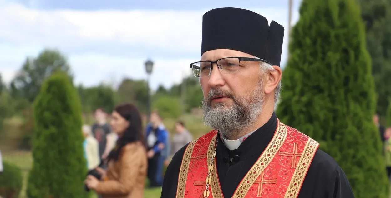Уніяцкі святар Аляксандр Шаўцоў / facebook.com/aliaksandar.shautsou
