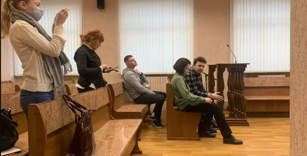 Раман Пратасевіч на судзе / mlyn.by

