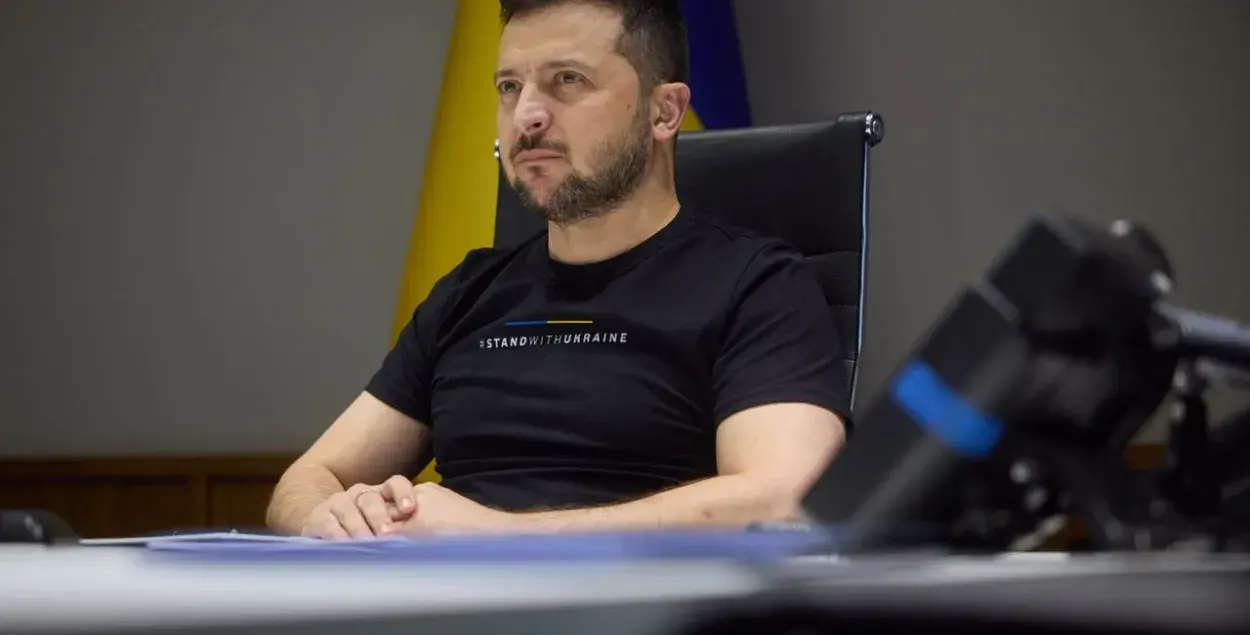 Уладзімір Зяленскі / фота з афіцыйнага тэлеграм-канала Уладзіміра Зяленскага
