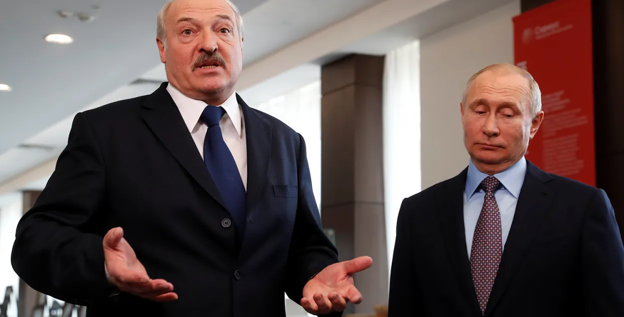 Александр Лукашенко и Владимир Путин​ / Reuters
