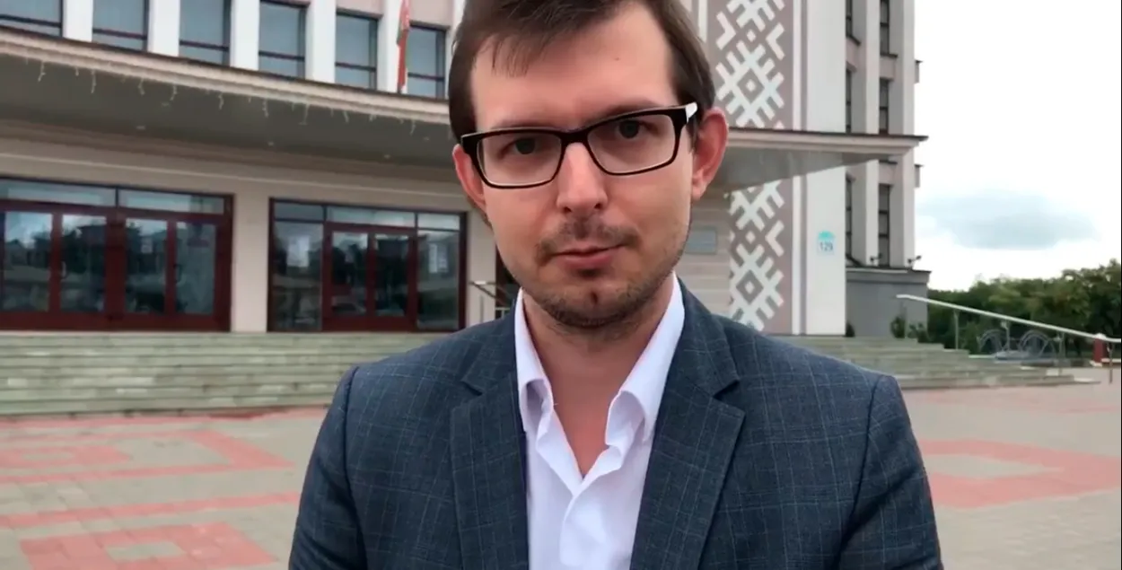 Уладзімір Пыльчанка / кадр з відэа
