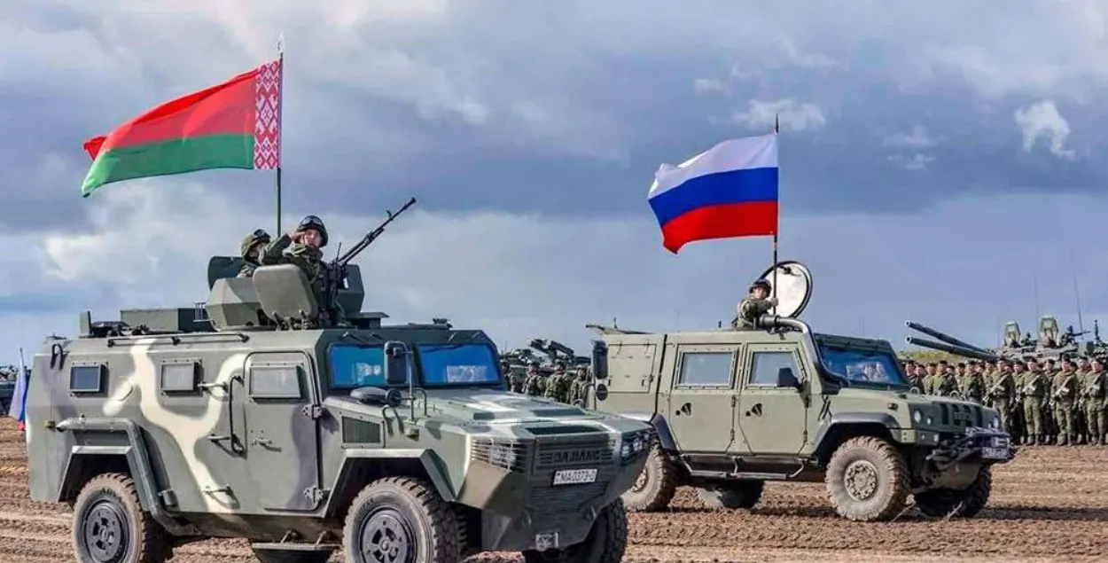 Беларускія і расійскія вайскоўцы / прэс-служба Мінабароны Беларусі

