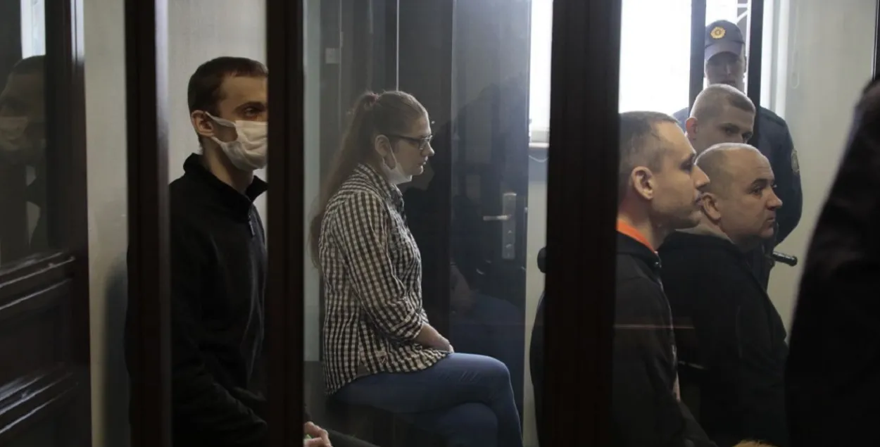Удзельнікі працэсу па справе "Атрадаў грамадзянскай самаабароны Беларусі" / sb.by
