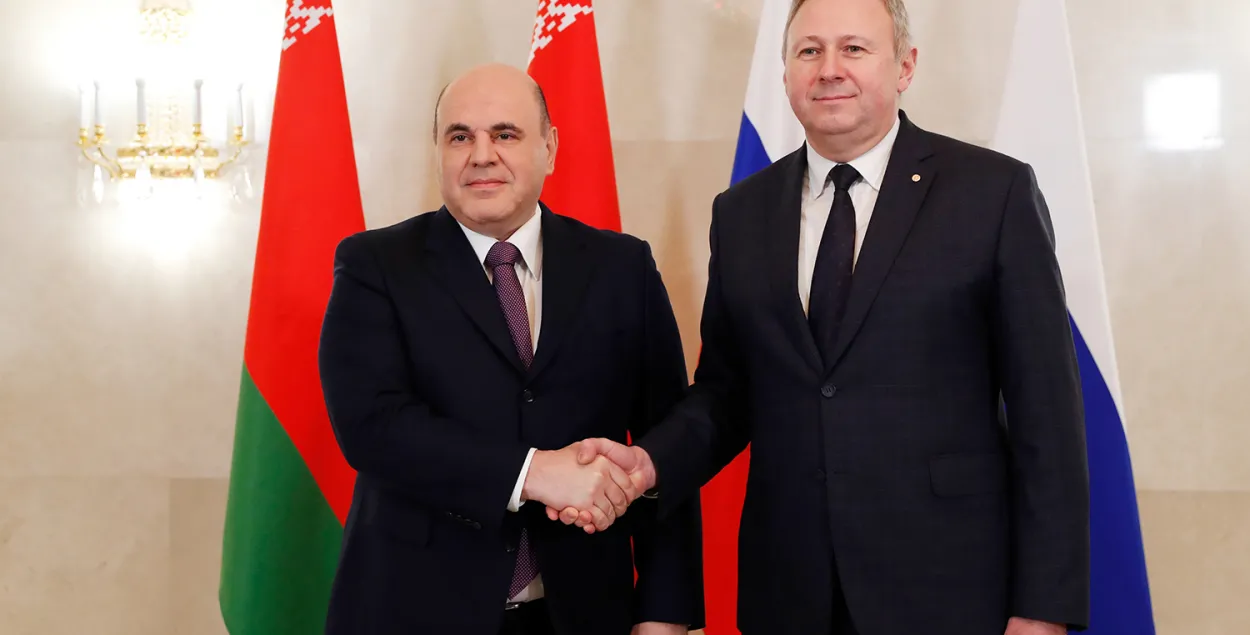 Румас абмеркаваў з Мішусціным цэны на расійскі газ