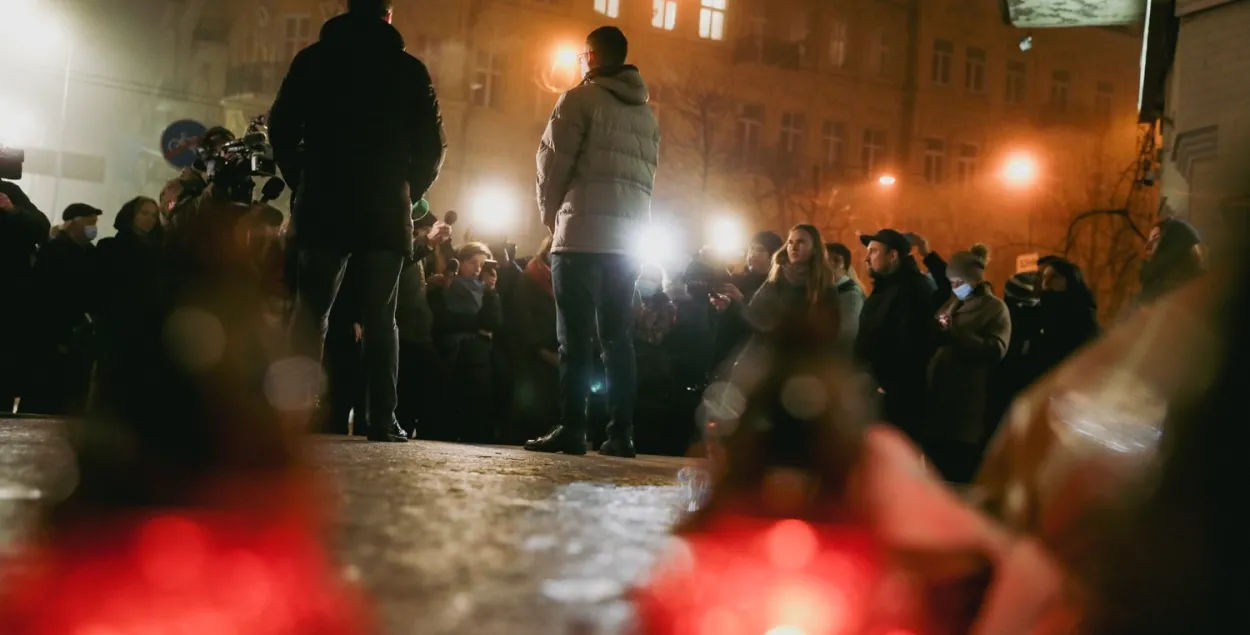 Акцыя ў памяць пра Паўла Шарамета /svaboda.org​
