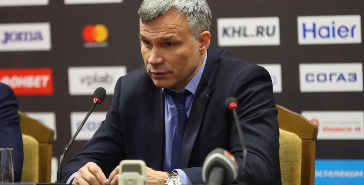 Главный тренер минского "Динамо" Андрей Сидоренко / hcdinamo.by