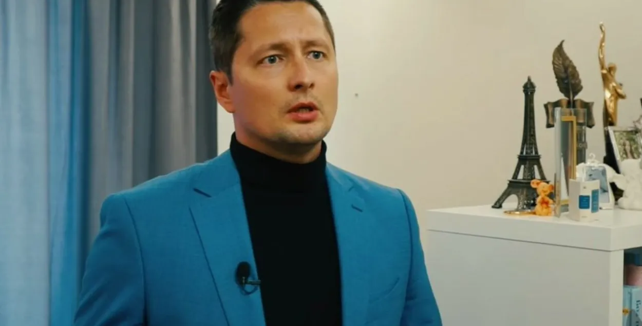 Дзмітрый Семчанка / скрыншот відэа: канал Ксеніі Сабчак
