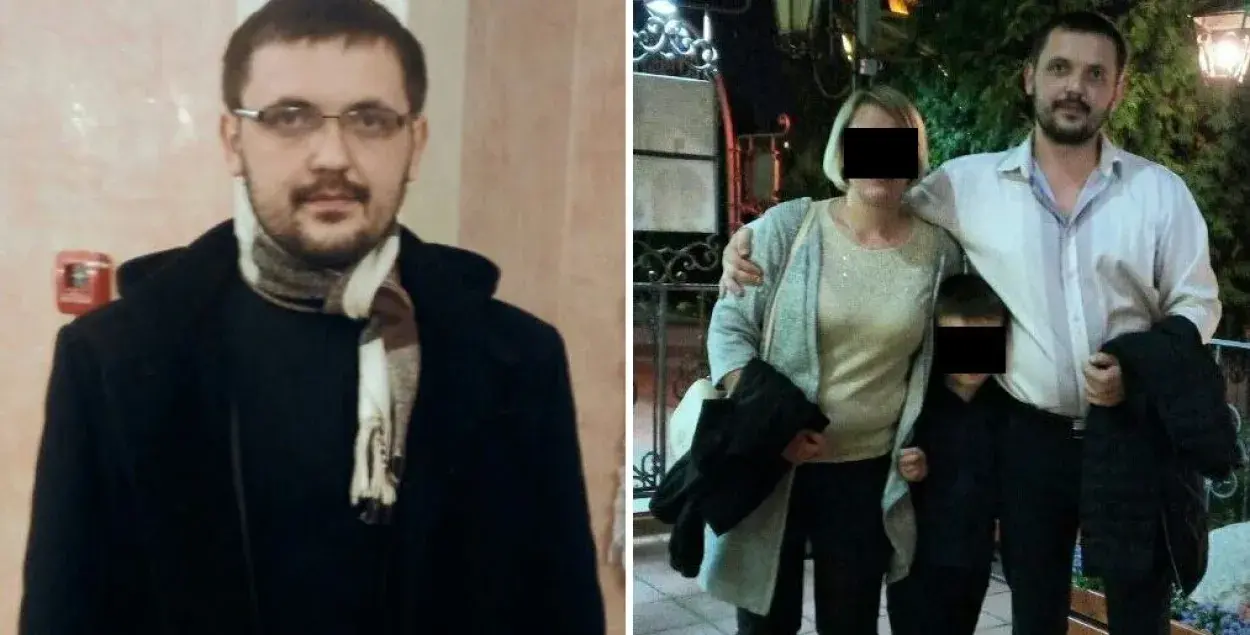 Станіслаў і яго сям'я / фота з сацсетак