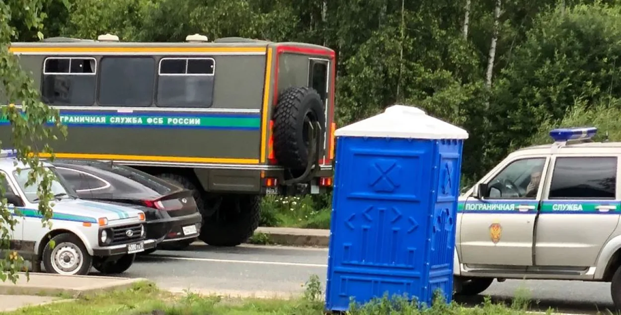 ФСБ на мяжы з Беларуссю /&nbsp;Юрый Васкрасенскі