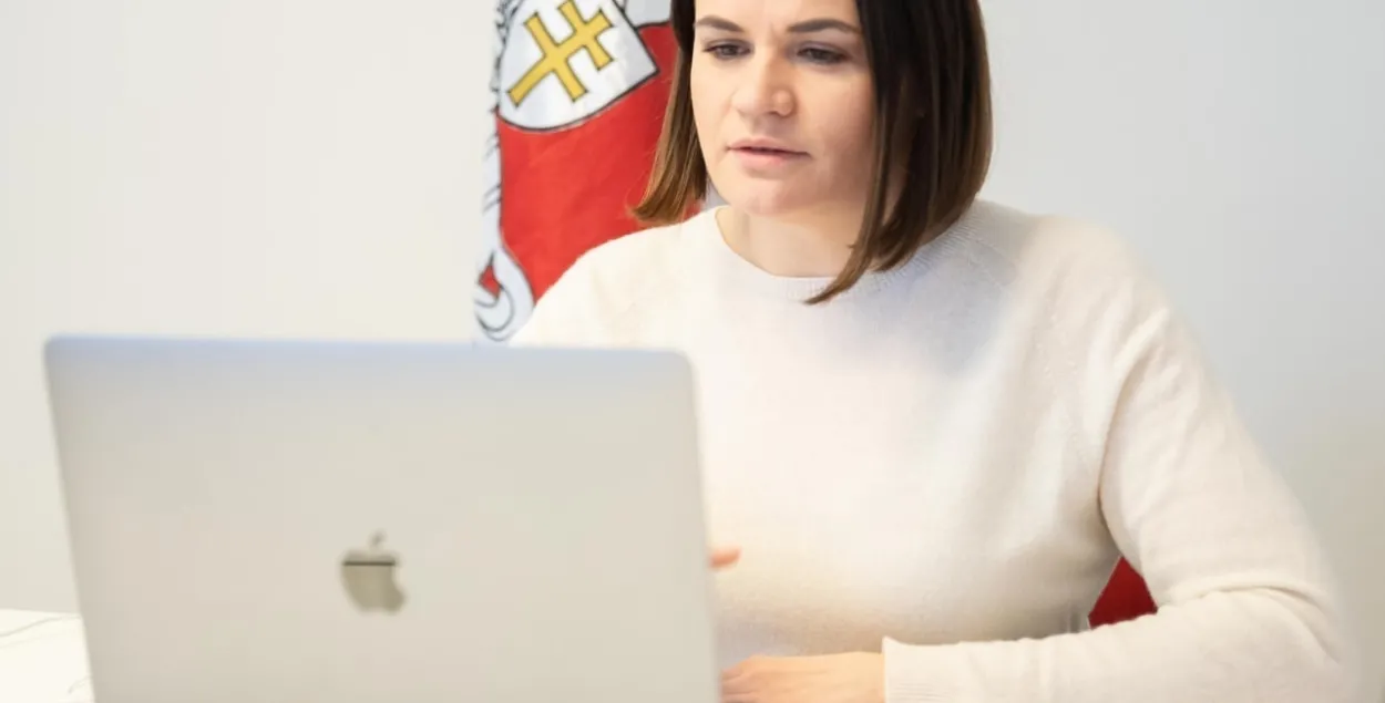 Святлана Ціханоўская аб'явіла пра пачатак агульнанацыянальнага галасавання