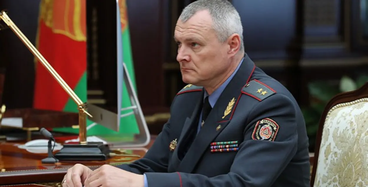 Ігар Шуневіч падаў у адстаўку з пасады міністра ўнутраных спраў