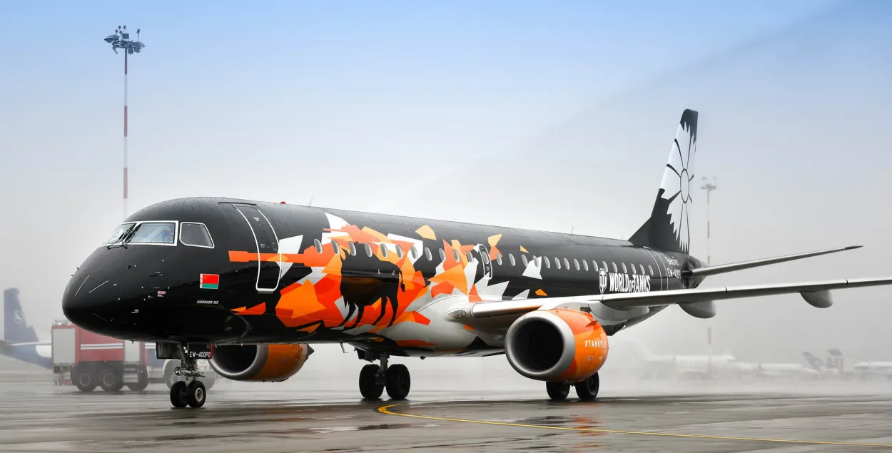Самолет "Белавиа"&nbsp;/ belavia.by