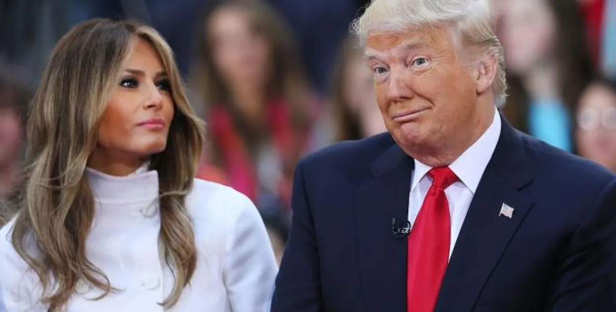 Мелания и Дональд Трамп
