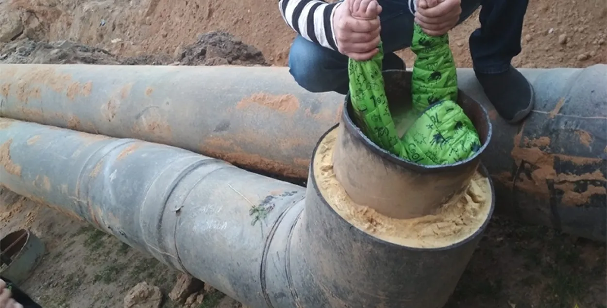 Спасатели достали в Минске мальчика из водопроводной трубы / minsk.mchs.gov.by​
