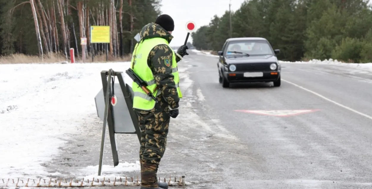 Брастаўчанін уцякаў ад памежнікаў у памежнай зоне